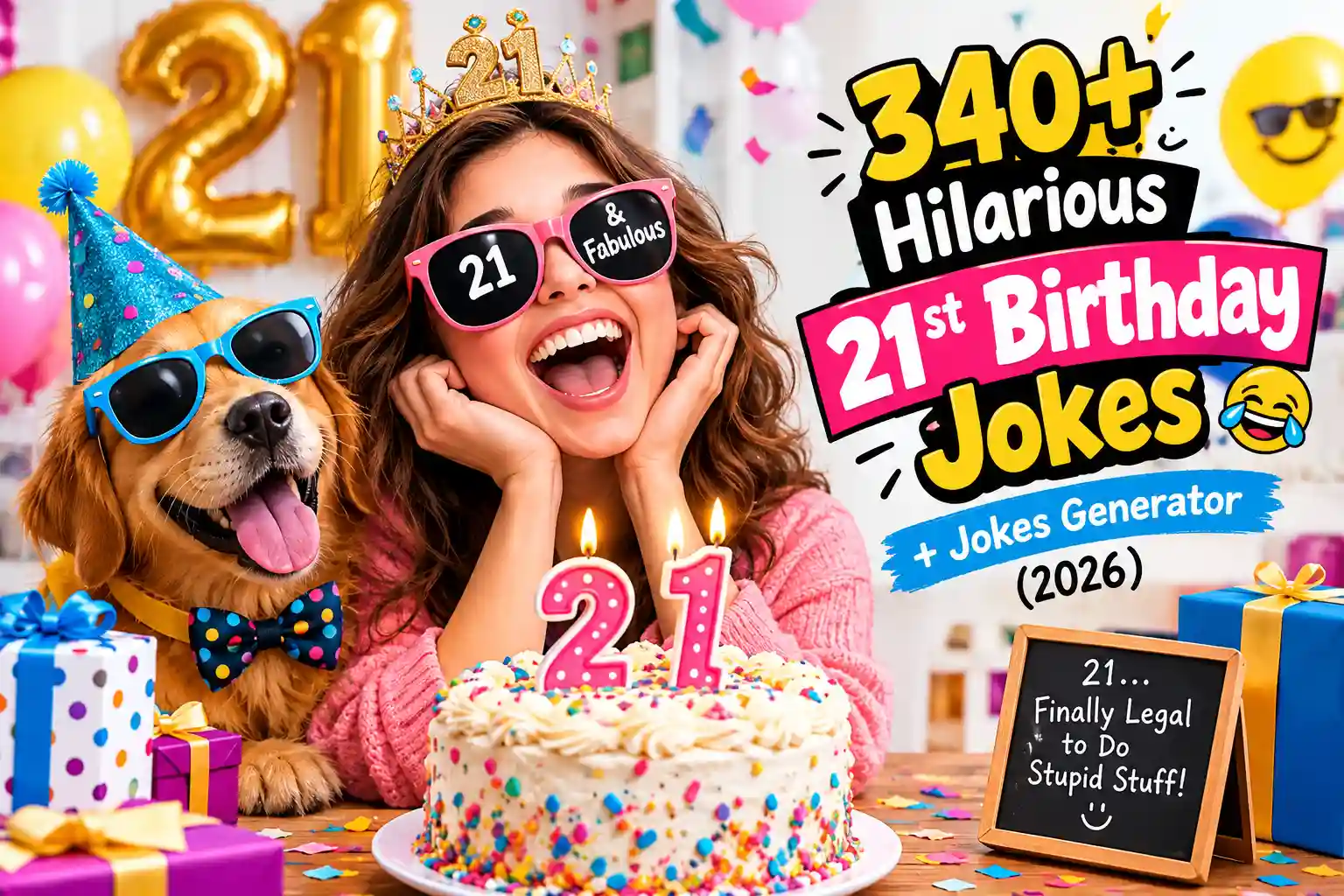 21st birthday jokes