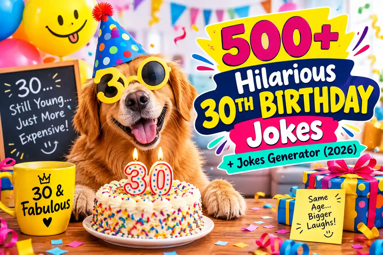 30th birthday jokes
