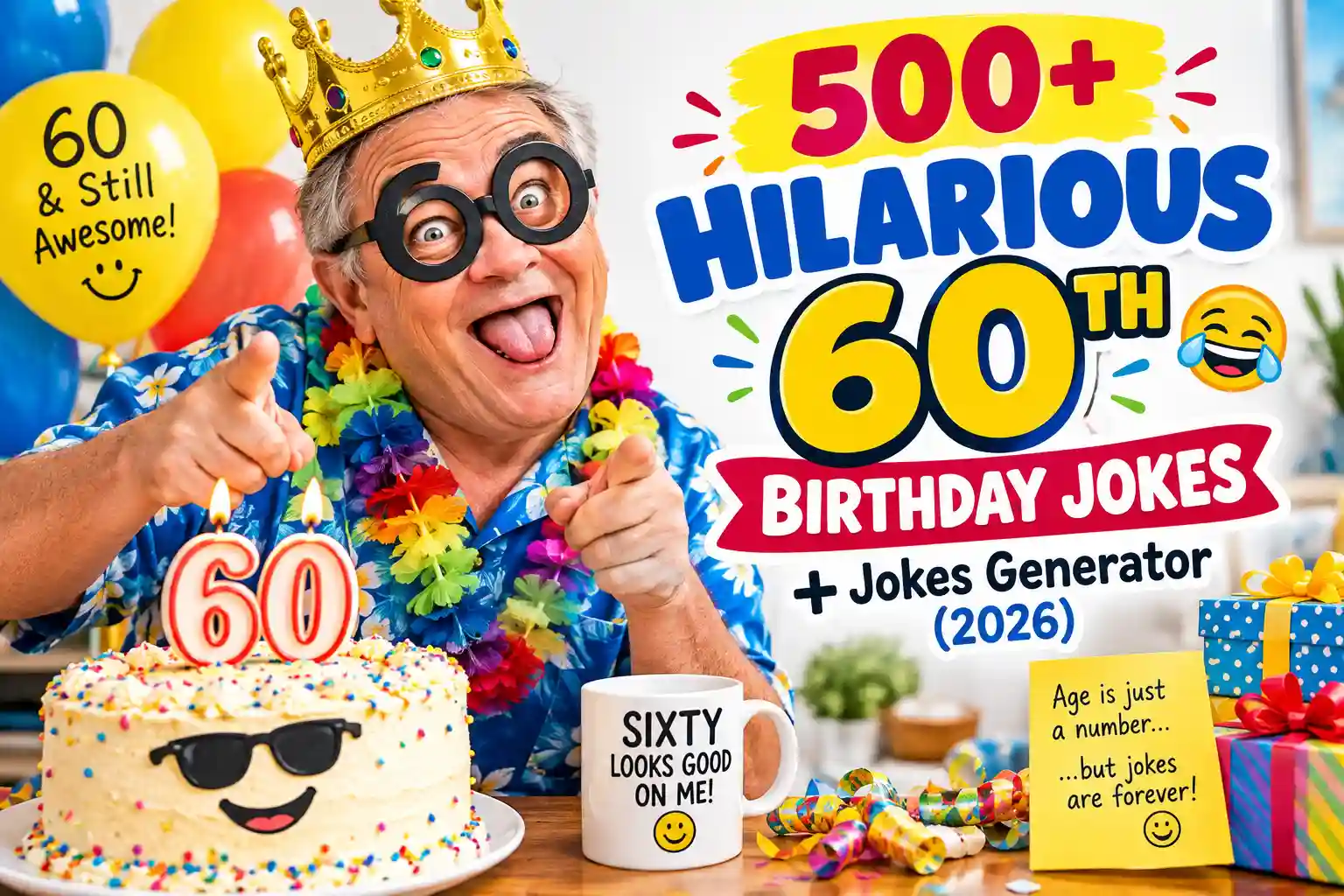 60th birthday jokes