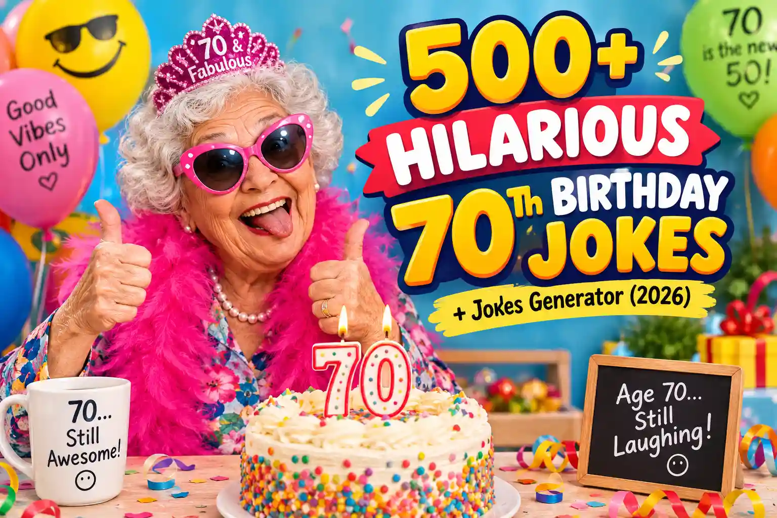 70th birthday jokes
