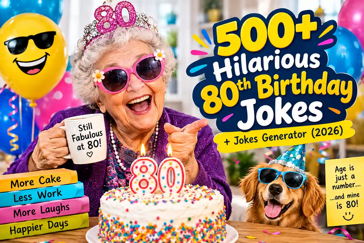 80th birthday jokes
