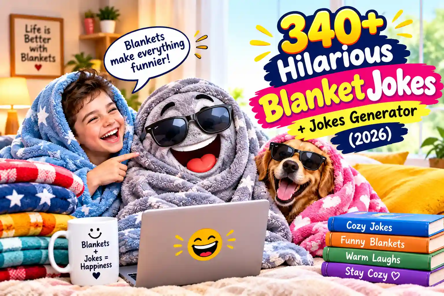 Blanket jokes
