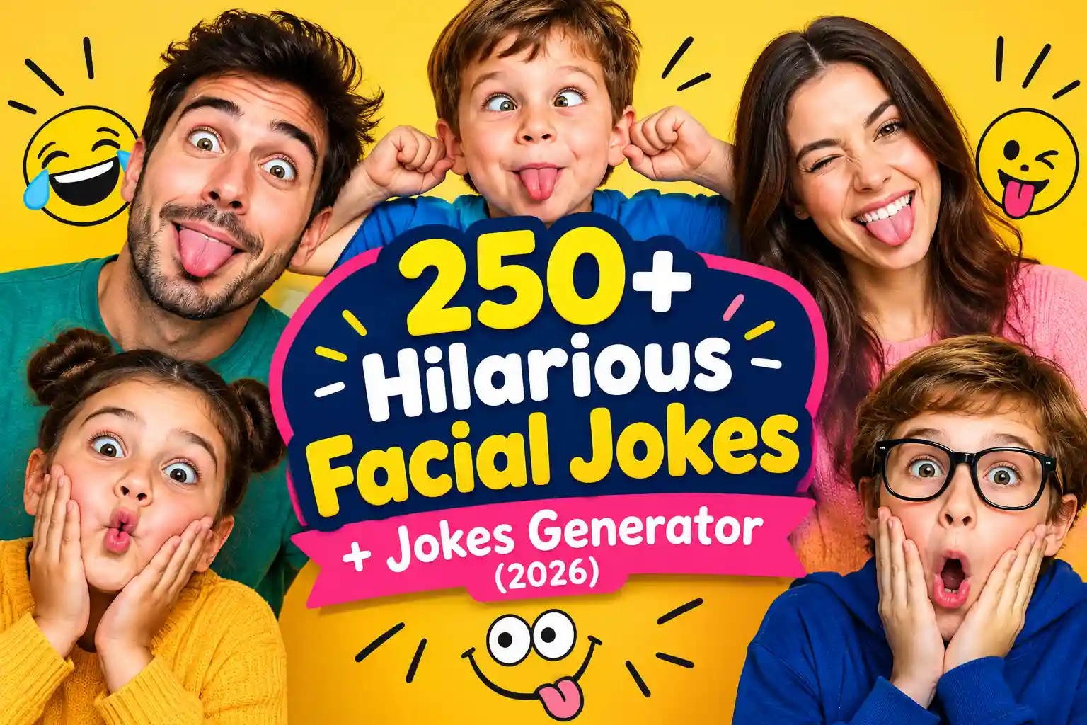 Facial jokes