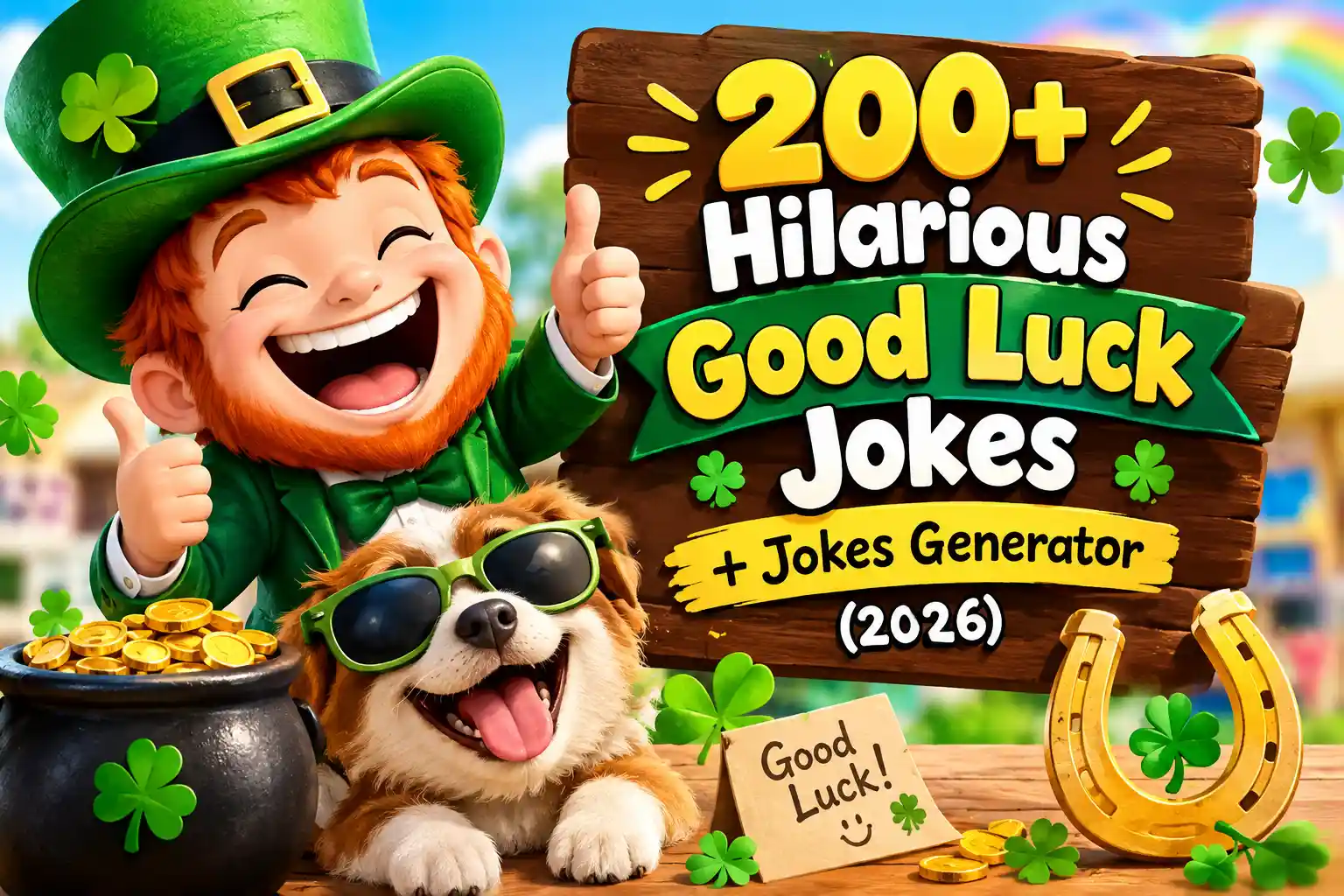 Good luck jokes